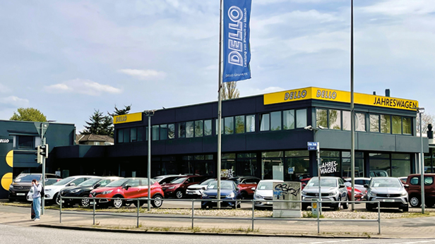 Ansicht des Standorts DELLO Neumünster-Nord